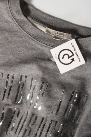 Damen Shirt AllSaints, Größe S, Farbe Grau, Preis € 52,28