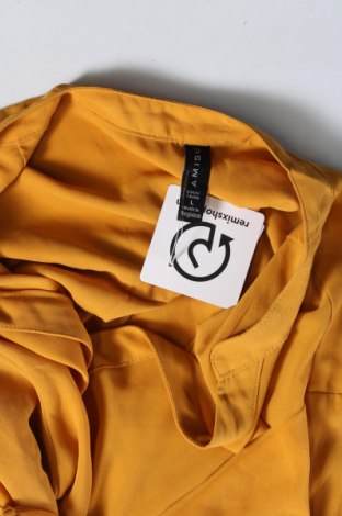 Γυναικεία μπλούζα Amisu, Μέγεθος L, Χρώμα Κίτρινο, Τιμή 4,11 €