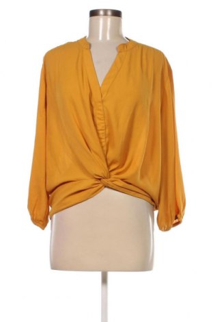 Дамска блуза Amisu, Размер L, Цвят Жълт, Цена 9,50 лв.