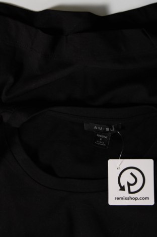 Γυναικεία μπλούζα Amisu, Μέγεθος L, Χρώμα Μαύρο, Τιμή 7,44 €