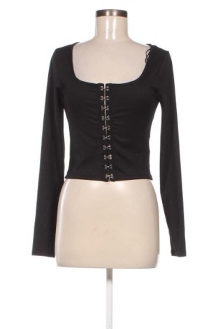 Γυναικεία μπλούζα Amisu, Μέγεθος L, Χρώμα Μαύρο, Τιμή 4,96 €