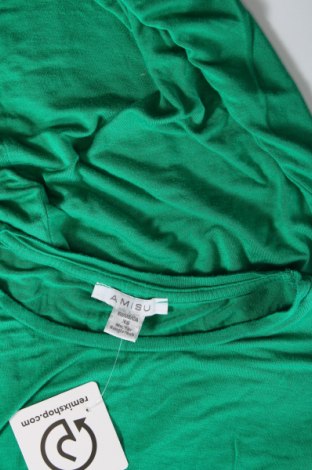 Дамска блуза Amisu, Размер XS, Цвят Зелен, Цена 8,80 лв.
