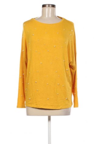 Дамска блуза Amisu, Размер M, Цвят Жълт, Цена 9,50 лв.
