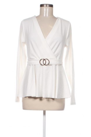 Дамска блуза Amisu, Размер L, Цвят Бял, Цена 18,60 лв.