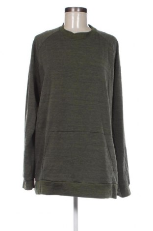 Γυναικεία μπλούζα Athletic, Μέγεθος XL, Χρώμα Πράσινο, Τιμή 7,05 €