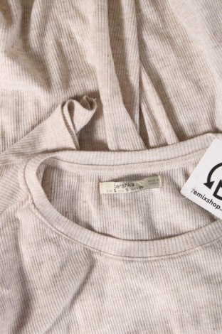 Дамска блуза Bershka, Размер S, Цвят Бежов, Цена 9,69 лв.