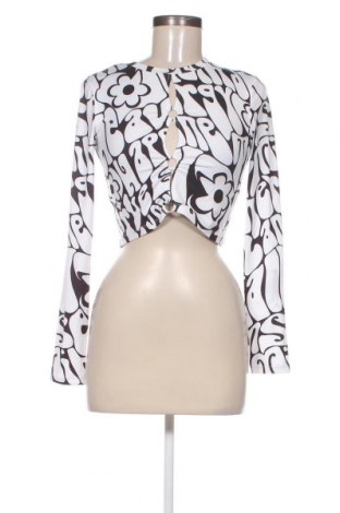 Γυναικεία μπλούζα Bershka, Μέγεθος M, Χρώμα Λευκό, Τιμή 13,19 €
