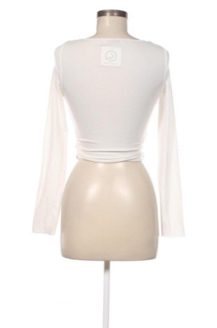 Γυναικεία μπλούζα Bershka, Μέγεθος M, Χρώμα Λευκό, Τιμή 15,98 €