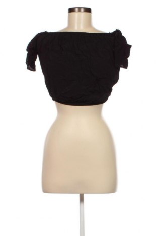 Γυναικεία μπλούζα Bershka, Μέγεθος L, Χρώμα Μαύρο, Τιμή 7,44 €