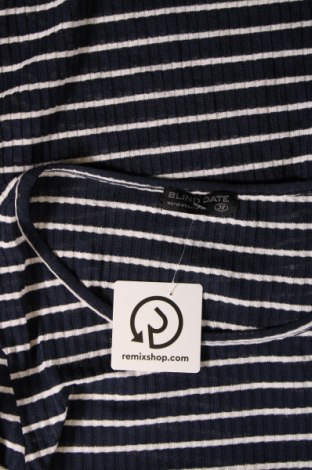 Γυναικεία μπλούζα Blind Date, Μέγεθος M, Χρώμα Μπλέ, Τιμή 2,94 €