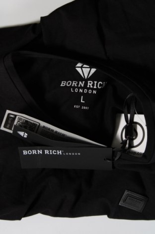 Дамска блуза Born Rich, Размер L, Цвят Черен, Цена 31,95 лв.