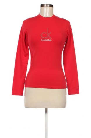 Γυναικεία μπλούζα Calvin Klein, Μέγεθος S, Χρώμα Κόκκινο, Τιμή 16,84 €
