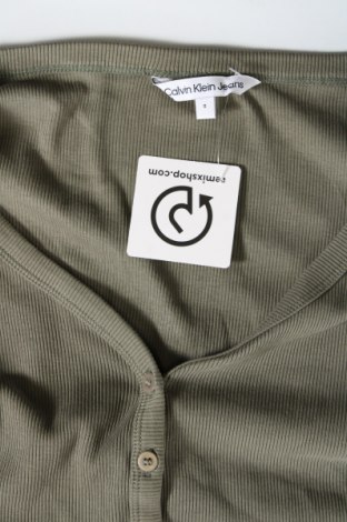 Bluză de femei Calvin Klein Jeans, Mărime S, Culoare Verde, Preț 253,29 Lei