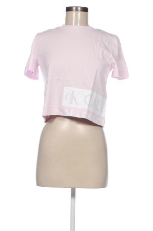 Bluzka damska Calvin Klein Jeans, Rozmiar S, Kolor Różowy, Cena 223,90 zł