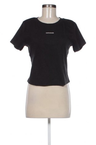 Γυναικεία μπλούζα Calvin Klein Jeans, Μέγεθος L, Χρώμα Μαύρο, Τιμή 36,08 €