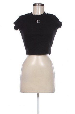 Damen Shirt Calvin Klein Jeans, Größe S, Farbe Schwarz, Preis 25,88 €