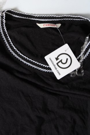 Γυναικεία μπλούζα Camaieu, Μέγεθος XL, Χρώμα Μαύρο, Τιμή 11,75 €