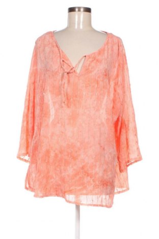 Γυναικεία μπλούζα Canda, Μέγεθος XXL, Χρώμα Πορτοκαλί, Τιμή 10,00 €