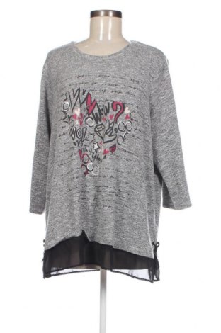 Γυναικεία μπλούζα Canda, Μέγεθος XXL, Χρώμα Γκρί, Τιμή 11,75 €