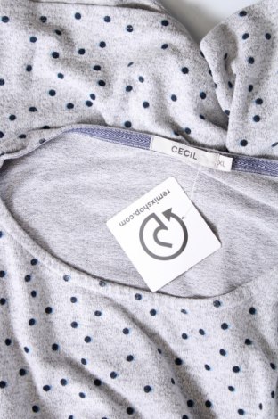 Γυναικεία μπλούζα Cecil, Μέγεθος XL, Χρώμα Γκρί, Τιμή 9,46 €