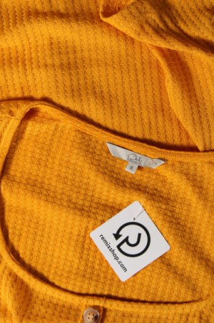 Дамска блуза Clockhouse, Размер XL, Цвят Жълт, Цена 8,36 лв.