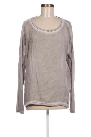 Γυναικεία μπλούζα Comma,, Μέγεθος M, Χρώμα Γκρί, Τιμή 16,33 €