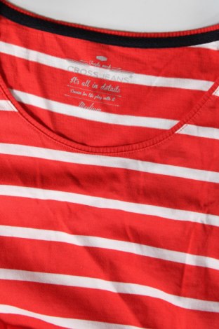 Γυναικεία μπλούζα Cross Jeans, Μέγεθος M, Χρώμα Κόκκινο, Τιμή 4,60 €