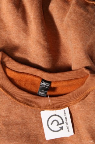 Γυναικεία μπλούζα DAZY, Μέγεθος L, Χρώμα Καφέ, Τιμή 3,64 €