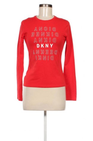 Дамска блуза DKNY, Размер M, Цвят Червен, Цена 74,87 лв.