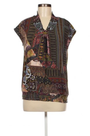 Γυναικεία μπλούζα Desigual, Μέγεθος XL, Χρώμα Πολύχρωμο, Τιμή 24,46 €