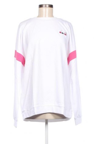 Γυναικεία μπλούζα Diadora, Μέγεθος XL, Χρώμα Λευκό, Τιμή 30,62 €