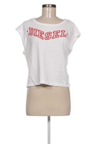 Γυναικεία μπλούζα Diesel, Μέγεθος L, Χρώμα Λευκό, Τιμή 94,04 €