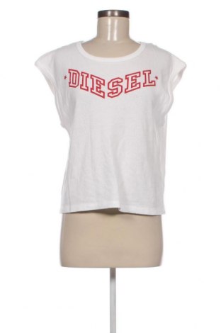 Damen Shirt Diesel, Größe L, Farbe Weiß, Preis 26,35 €
