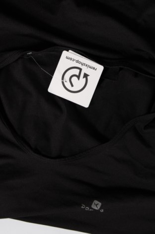 Γυναικεία μπλούζα Domyos, Μέγεθος S, Χρώμα Μαύρο, Τιμή 6,00 €
