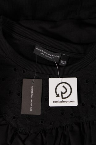 Γυναικεία μπλούζα Dorothy Perkins, Μέγεθος M, Χρώμα Μαύρο, Τιμή 12,78 €