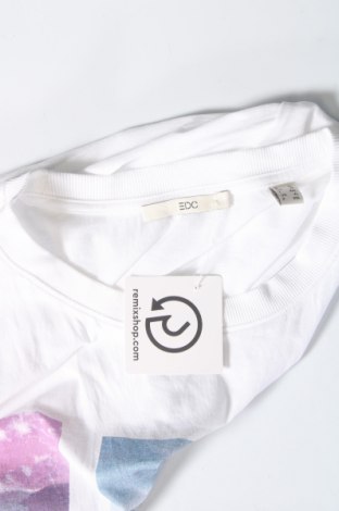 Γυναικεία μπλούζα Edc By Esprit, Μέγεθος XL, Χρώμα Λευκό, Τιμή 15,88 €