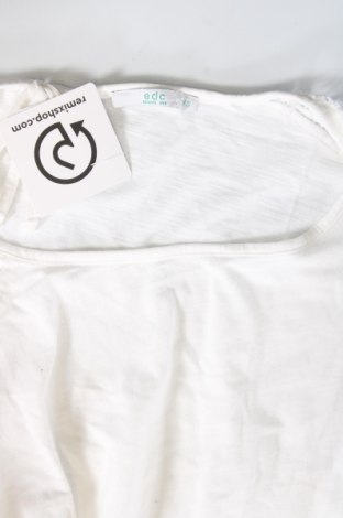 Γυναικεία μπλούζα Edc By Esprit, Μέγεθος XS, Χρώμα Λευκό, Τιμή 10,54 €