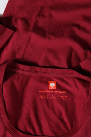 Γυναικεία μπλούζα Engelbert Strauss, Μέγεθος L, Χρώμα Κόκκινο, Τιμή 4,21 €