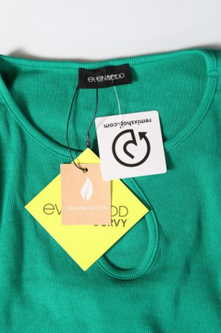 Дамска блуза Even&Odd, Размер 4XL, Цвят Зелен, Цена 16,43 лв.