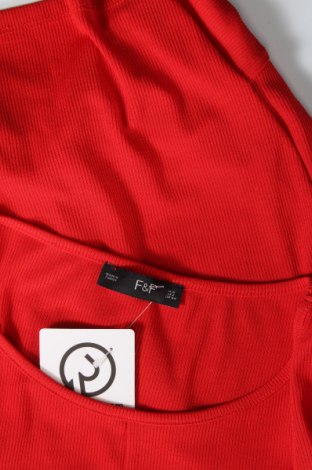 Bluză de femei F&F, Mărime XS, Culoare Roșu, Preț 90,69 Lei