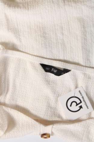 Γυναικεία μπλούζα F&F, Μέγεθος S, Χρώμα Λευκό, Τιμή 10,00 €