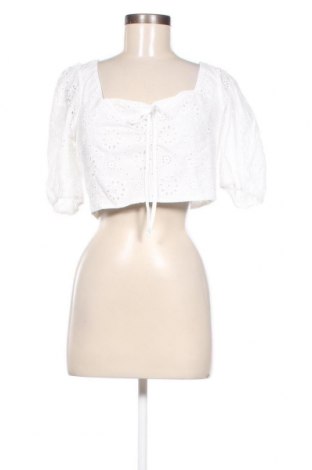Дамска блуза Fashion Union, Размер L, Цвят Бял, Цена 38,50 лв.