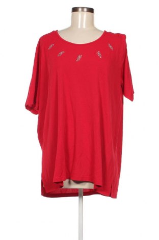 Дамска блуза Francesca By Sottini, Размер 4XL, Цвят Червен, Цена 15,60 лв.