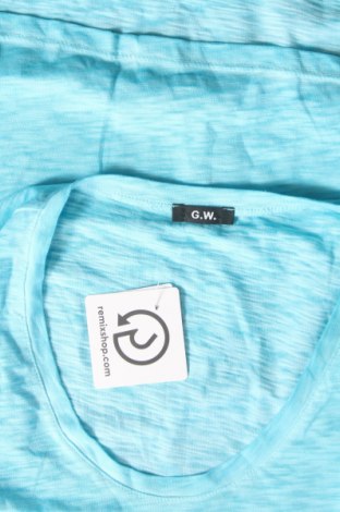 Γυναικεία μπλούζα G.W., Μέγεθος M, Χρώμα Μπλέ, Τιμή 11,88 €