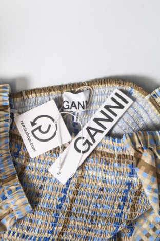 Γυναικεία μπλούζα Ganni, Μέγεθος M, Χρώμα Πολύχρωμο, Τιμή 82,99 €