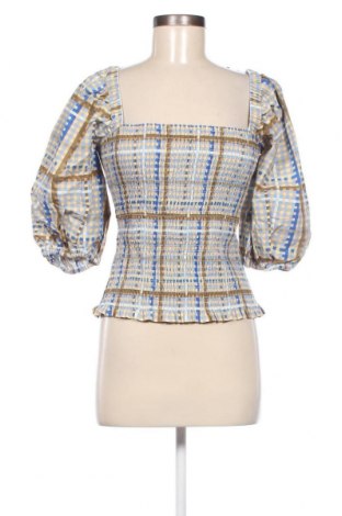 Γυναικεία μπλούζα Ganni, Μέγεθος M, Χρώμα Πολύχρωμο, Τιμή 62,24 €