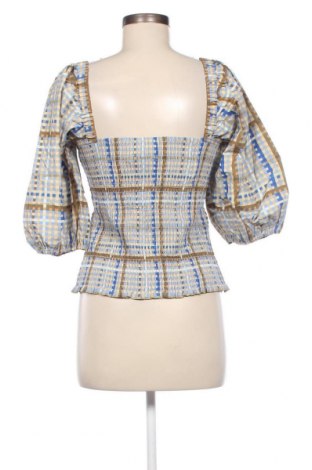 Γυναικεία μπλούζα Ganni, Μέγεθος L, Χρώμα Πολύχρωμο, Τιμή 49,79 €
