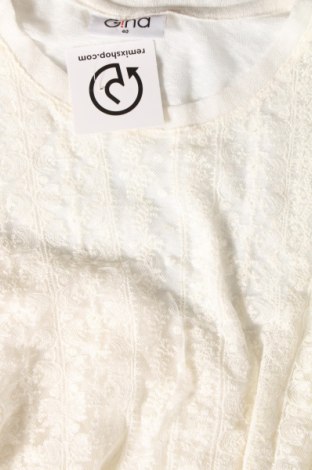Γυναικεία μπλούζα Gina, Μέγεθος M, Χρώμα Λευκό, Τιμή 2,59 €