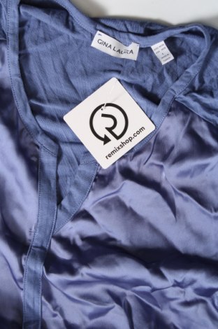 Γυναικεία μπλούζα Gina Laura, Μέγεθος L, Χρώμα Μπλέ, Τιμή 4,21 €