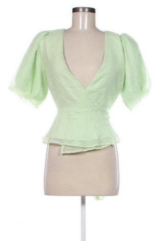 Bluză de femei Gina Tricot, Mărime M, Culoare Verde, Preț 151,32 Lei